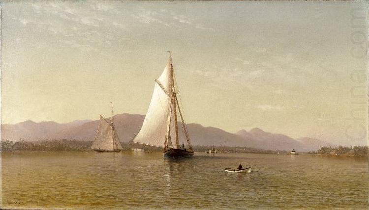 Hudson at the Tappan Zee, unknow artist